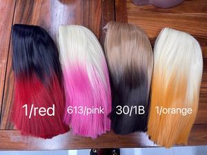 Peluca de cabello humano brasileño para mujer, postizo de encaje frontal - Product Image 6