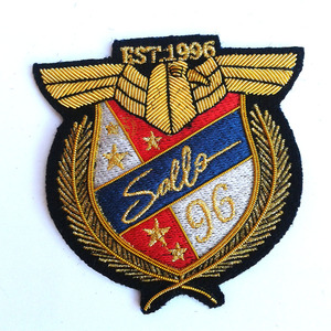 Insignias bordadas logotipo personalizado parches bordados - Product Image 5