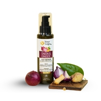 Marque privée personnalisée Sérum pour cheveux à l'oignon et au gingembre Traitement pour cheveux nourrissant et lisse