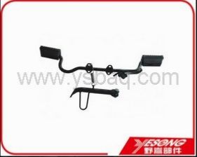 YESONG marque moto pédales ensemble de fer horizontal est mis de côté cadre support de jambe latérale pour CD110 - Product Image 3
