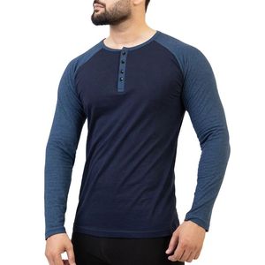 Nuevas camisetas de manga larga para hombre, lo último en ropa de gimnasio para hombre, Camiseta de algodón 100% para hombre, camisetas de manga larga con estampado holgado - Product Image 6