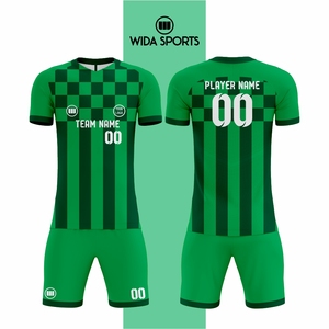 ชุดฟุตบอลแบบสั่งทำพิเศษ พิมพ์ลายแบบซับลิเมชั่นเต็มตัว ชุดฟุตบอลสำหรับสโมสร ชุดฝึกซ้อมฟุตบอล ชุดฟุตบอลสำหรับผู้ชาย - Product Image 2