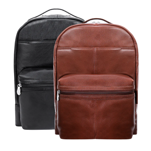 Customized Brown Vintage Distressed Genuine <b>Leather</b> <b>Laptop</b> <b>Backpack</b> Waterproof Breathable Design 20-35L Capacity Zipper Closure - Product Image 2