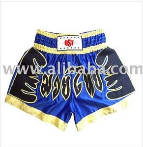 Pantalones cortos de Kickboxing MMA personalizados de la mejor calidad, venta al por mayor, pantalones cortos de boxeo Muay Thai transpirables de poliéster 100% profesionales - Product Image 6