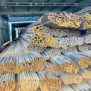 Barre ronde en acier au carbone déformé à nervures laminées à chaud pour la construction, ASTM A615 Gr 40 60 A53 HRB400 B500b - Product Image 4