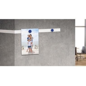 Ruban adhésif magnétique de bureau en acier blanc 35 mm x 25 m - MAUL Ferroband - Product Image 4