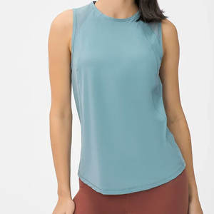 Dernier modèle de débardeur Slim Fit pour femmes Vente en gros Style simple pour Fitness & Gym Tissu tricoté respirant Style Hip Hop - Product Image 4