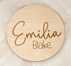 Lovingly Handmade <b>Wooden</b> Name <b>Sign</b> with <b>Custom</b> Text, a Personalized Woodworking Piece - Product Image 4