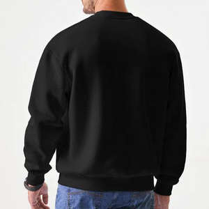 Sweat-shirts décontractés pour hommes en coton 100% de qualité supérieure, faible MOQ, design personnalisé, logo personnalisé, service OEM - Product Image 6