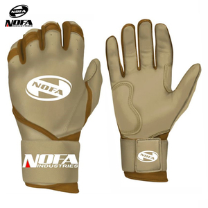 Gants de frappe de baseball personnalisés en gros avec paume rembourrée technologie d'absorption des chocs - Product Image 4