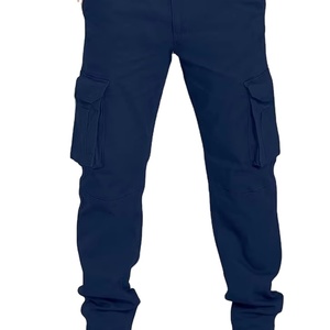 Pantalones de Trabajo Transpirables de Alta Visibilidad para Hombre, Talla Grande, de Algodón Flexible - Product Image 1