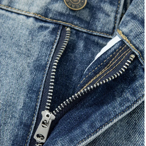 กางเกงขาสั้นคาร์โก้ผ้าแคนวาสทรงหลวมสไตล์ลำลองสำหรับผู้ชาย หลายกระเป๋า สีน้ำเงินวินเทจ ทรงตรง ระบายอากาศได้ดี สวมใส่สบาย - Product Image 4