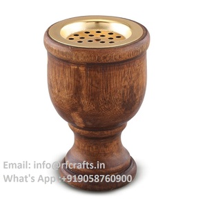 Luxury <b>Wooden</b> Resin Incense <b>Burner</b> Medkhan Mubkhar <b>for</b> Religious Celebrations - Product Image 4