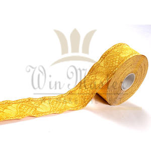 En gros Métallique Tresse Dentelle Garniture De Qualité Supérieure Du Pakistan Personnalisé Double 2 Vélin Français Tresse Textiel Artisanat - Product Image 6