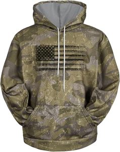 Sweat à capuche unisexe en polaire pour homme élégant pour l'hiver Impression numérique unie Teinture unie Respirant Coupe-vent Écologique Séchage rapide - Product Image 6