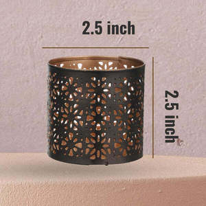 Pot de bougie noir parfumé Un mélange parfait de style et de parfum Pot de bougie noir élégant Une touche élégante à votre décoration intérieure - Product Image 5