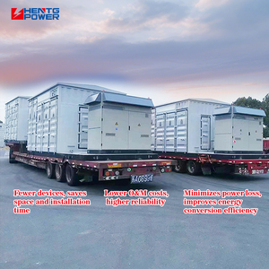 HENTG POWER 5000kVA 35kVソーラーインバーターブースト統合トランスフォーマーキャビンPV発電所用工場価格 - Product Image 3