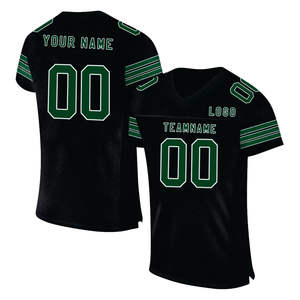 Camiseta de fútbol americano personalizada al por mayor camiseta de fútbol sublimada cosida camiseta de rugby de alta calidad para hombres/jóvenes - Product Image 2