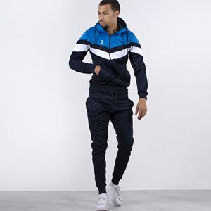 2025 estampado 100% algodón transpirable entrenamiento Jogging desgaste para hombres Sudadera con capucha pantalones de chándal pantalones Cargo patrón sólido chándal de invierno - Product Image 5