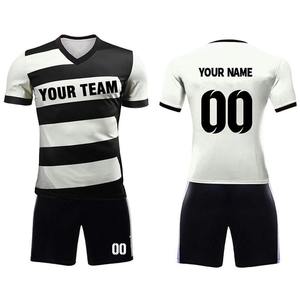 Vente en gros Vêtements de football de haute qualité pour hommes Ensemble de maillots de football à sublimation personnalisée Uniforme du club de sport d'équipe - Product Image 4