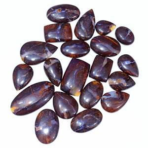 Venta al por mayor de ópalo de Boulder 100% natural de súper calidad, cabujón de cuarzo, gemas de formas y tamaños mixtos personalizables para la fabricación de joyas sueltas - Product Image 2