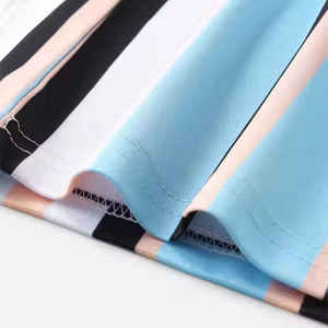 Vente en gros T-shirts blancs unis personnalisés pour l'impression T-shirt noir pour hommes T-shirts en coton avec logo personnalisé - Product Image 3