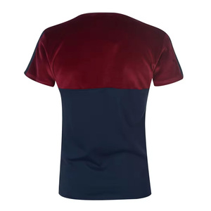 Camiseta informal de alta calidad para hombre, diseño de cuello redondo con estampado forrado, camisetas lisas transpirables y de alta calidad al por mayor - Product Image 6