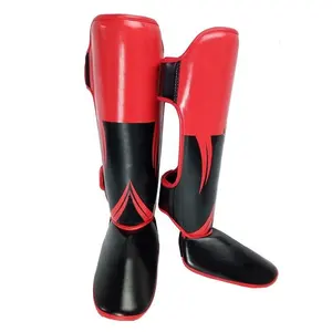 2024 Goedkope Prijs Nieuw Ontwerp Kick Boxing Shin Guard Protector Been Foot Guard Aangepaste Logo Afdrukken