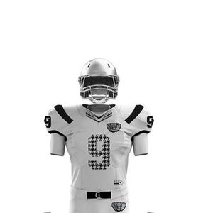 Uniforme de Fútbol Americano Personalizado con Sublimación, 100% Poliéster, Diseño Moderno, Manga Corta, Tallas Grandes para Adultos - Product Image 4