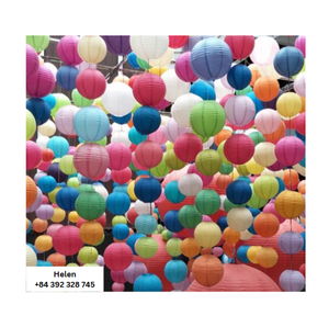 Lanterne en papier super élastique 2024 Offre Spéciale Meilleures ventes pour la décoration de fête ou les vacances traditionnelles du Nouvel An avec différentes tailles - Product Image 3