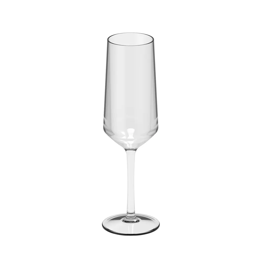8オンスCHAMPAGNEプラスチックシャンパンフルートガラス