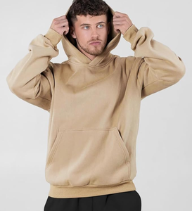 100% coton à capuche homme pull à capuche Powerblend, sweat à capuche confortable en polaire, sweat pour homme - Product Image 3