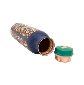 Nueva botella de agua de esmalte impreso de cobre puro de alta calidad Elegante y elegante Drinkware - Product Image 3