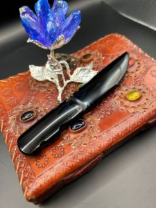 Cuchillo negra de obsidiana tallada a mano al por mayor racimo de cristal natural para colección y decoración precio barato - Product Image 2