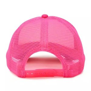 Gorra de béisbol de moda de fábrica de 6 paneles de poliéster 100% ajustable, diseño deportivo informal de verano, borde curvo, malla impermeable impresa - Product Image 5