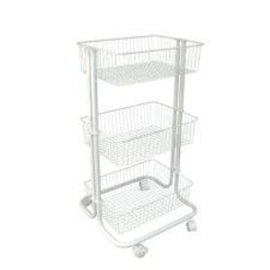 Cestas de Almacenamiento de Frutas y Verduras de Alambre de Hierro Metálico con Acabado Negro en Forma de Cubo, 3 Niveles, para Mesa de Comedor, Utensilios de Cocina, Uso Doméstico - Product Image 6