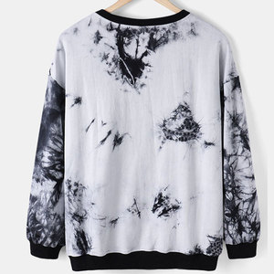 Sweat-shirts pour hommes grande taille à contraste de couleurs, vêtements pour hommes, sweat-shirts pull-over pour hommes - Product Image 2