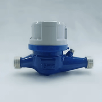 Compteur d'eau intelligent DN15/DN20 IP68 multi-courants non magnétique à impulsions, ne prend pas en charge la communication NFC avec NB-IoT/Wi-Fi/Lorawan