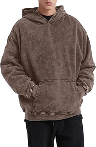 Sudadera con Capucha de Algodón Estilo Urbano, Unisex, Informal, Deportiva, para Gimnasio, Aire Libre, con Bolsillos Delanteros, Capucha Ajustable y Logotipo - Product Image 4
