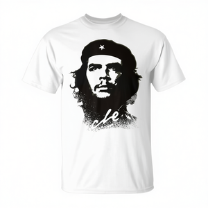เช เกวารา เสื้อยืดสีเขียวทหารคิวบา ลายธีมการปฏิวัติ  เสื้อผ้าส่งเสริมการขาย - Product Image 3