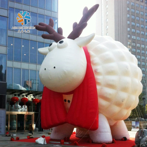 Рекламная гигантская пользовательская модель надувных овец животных рекламная надувная имитируемая модель овец - Product Image 1