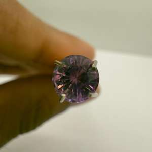 Nalin Gem International Natural Purple Sapphire Piedra preciosa facetada 5,92x4,15mm 1.18cts Minas de Sri Lanka calentadas para la fabricación de joyas - Product Image 1