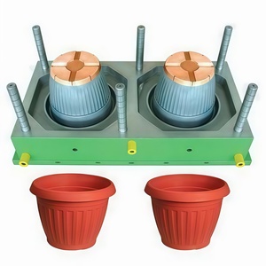 Aziende di Stampaggio a Iniezione, Stampo per Vasi di Fiori in Plastica Siliconica PP, Grandi Vasi per Piante da Esterno - Product Image 2