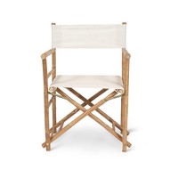 Meilleure vente de chaise de réalisateur pliante naturelle chaises pliantes en bambou faites à la main pour le camping et les fêtes