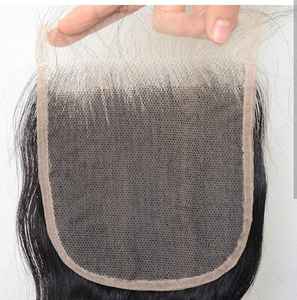 Cierre de encaje 2/6 con ondas naturales de cabello Remy indio crudo - Product Image 5