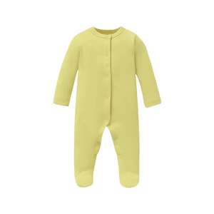 Mameluco de bebé de manga completa súper suave con cierres a presión, ropa de pies cubierta acogedora para recién nacidos, monos para niños pequeños - Product Image 3
