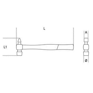 BETA Multi-Pack Marteaux de menuisier Peins à tête ronde et manche en bois - Product Image 2