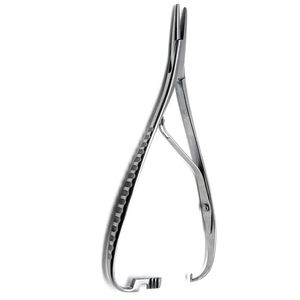 Pinzas Portaagujas Mathieu al por Mayor para Uso Quirúrgico, Fabricadas en Carburo de Tungsteno, para Suturas y Ligaduras, OEM Manual - Product Image 1