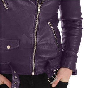 Concevez vos propres vestes en cuir de rue à la mode Veste en cuir pour hommes de haute qualité au meilleur prix Vestes à manches longues pour hommes - Product Image 6