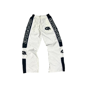 Pantalon droit décontracté Y2K pour homme, 100 % coton, teint en pièce, respirant, taille mi-haute, avec cordon de serrage, personnalisable par le fabricant - Product Image 6